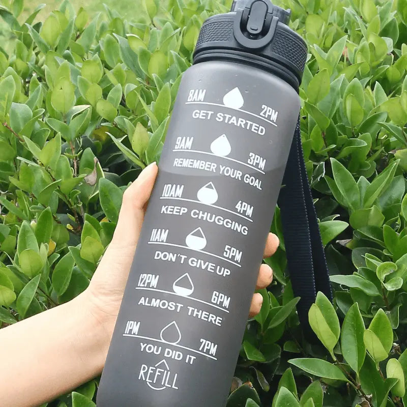 Motivational 1L Water Bottle