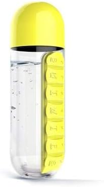 Water Bottle With Pillbox