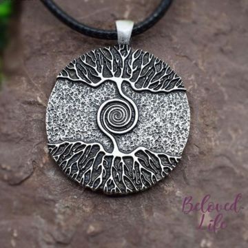 World Tree Double-Sided Pendant